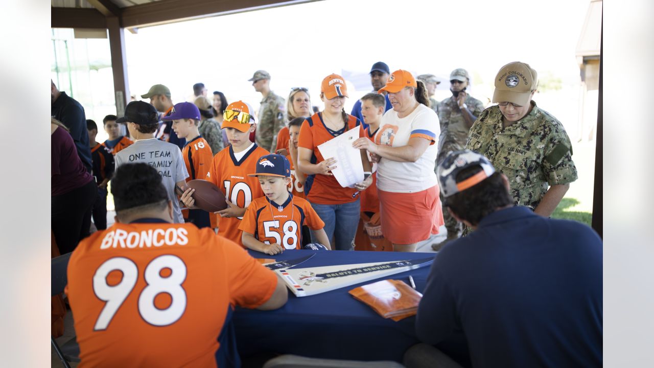 Denver Broncos host service members for Salute to Service game > Buckley  Space Force Base > Article Display