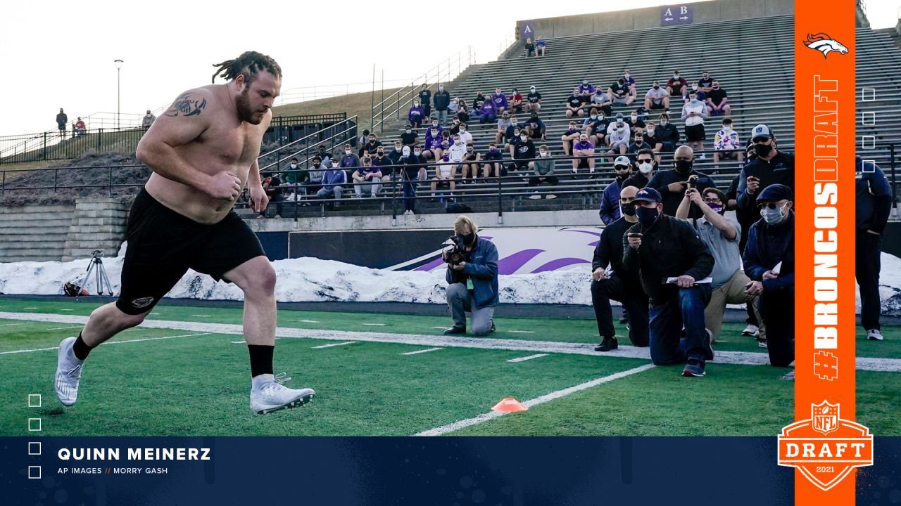 UW-Whitewater lineman Quinn Meinerz preparing for NFL draft