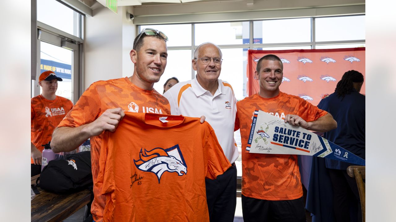Photos: Broncos welcome military service members for 2022 Salute to Service  game