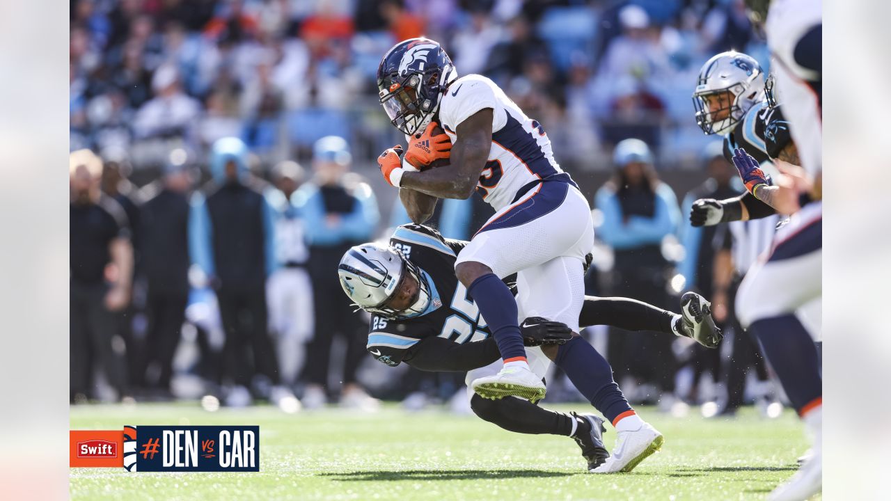 Carolina Panthers Game-Used Football vs. Denver Broncos on November 27, 2022