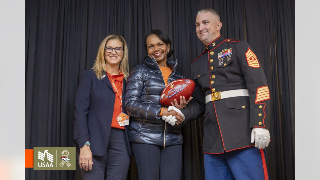 Photos: Broncos welcome military service members for 2022 Salute to Service  game