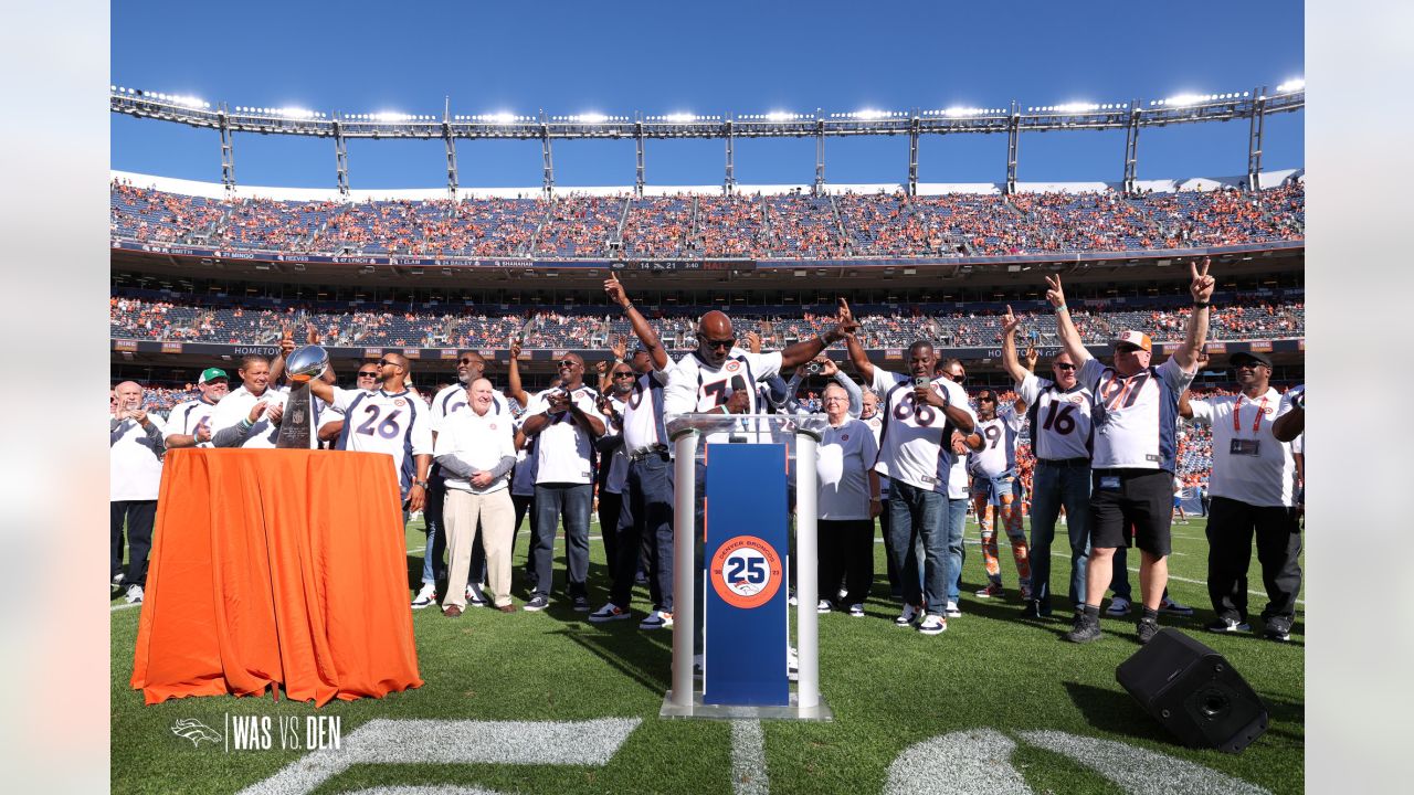 Broncos to honor 25th anniversary of Super Bowl XXXIII team, Hall of Famer  DeMarcus Ware during Alumni Weekend game vs. Commanders