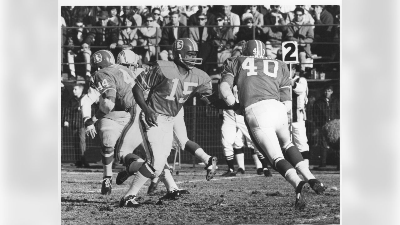 AFL 1966 Denver Broncos Starting Quarterback's Color 8 X 10 Photo  Picture