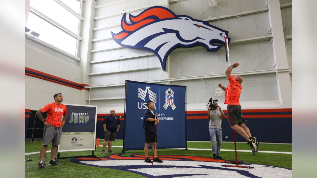 Denver Broncos partner with USAA in Salute to Service boot camp