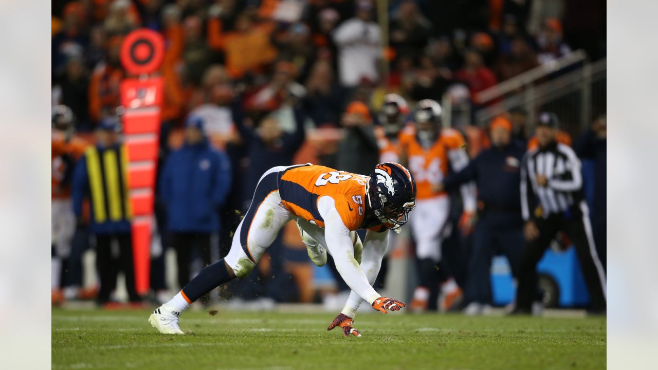 Denver Broncos linebacker Von Miller (58) and linebacker Alexander