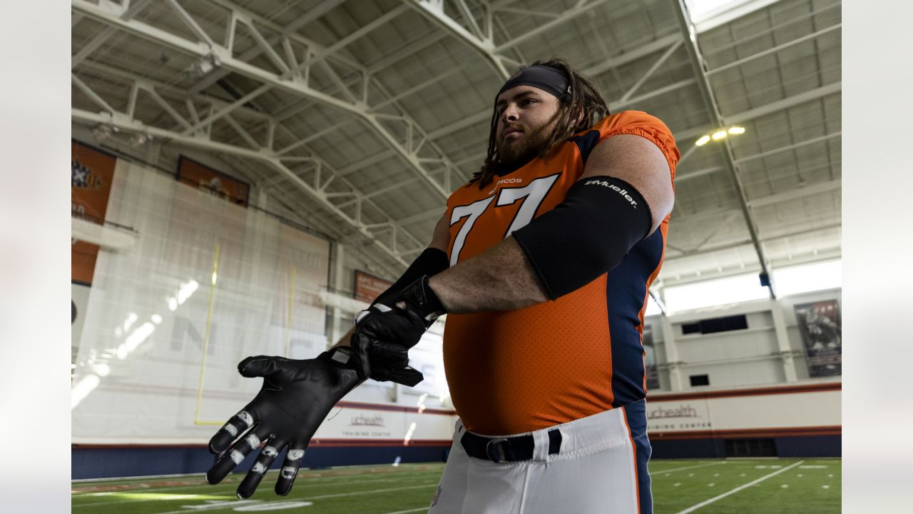 Behind the scenes at the Broncos' media day with Russell Wilson