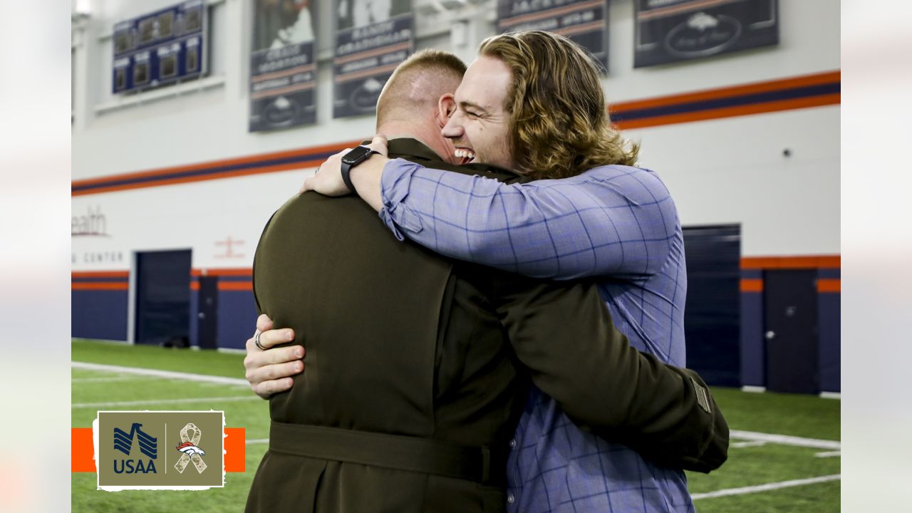 Broncos nominate Andrew Beck for 2021 Salute to Service Award presented by  USAA