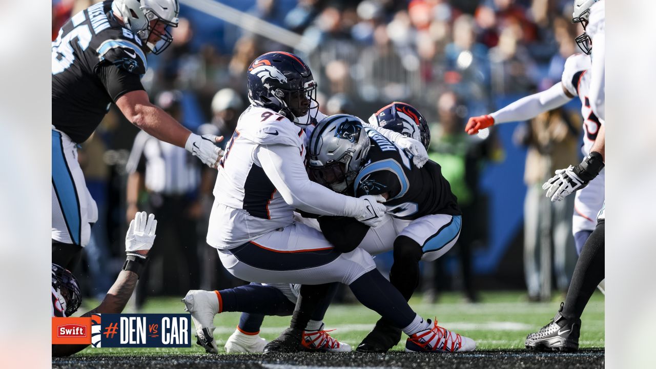 Carolina Panthers Game-Used Football vs. Denver Broncos on November 27, 2022