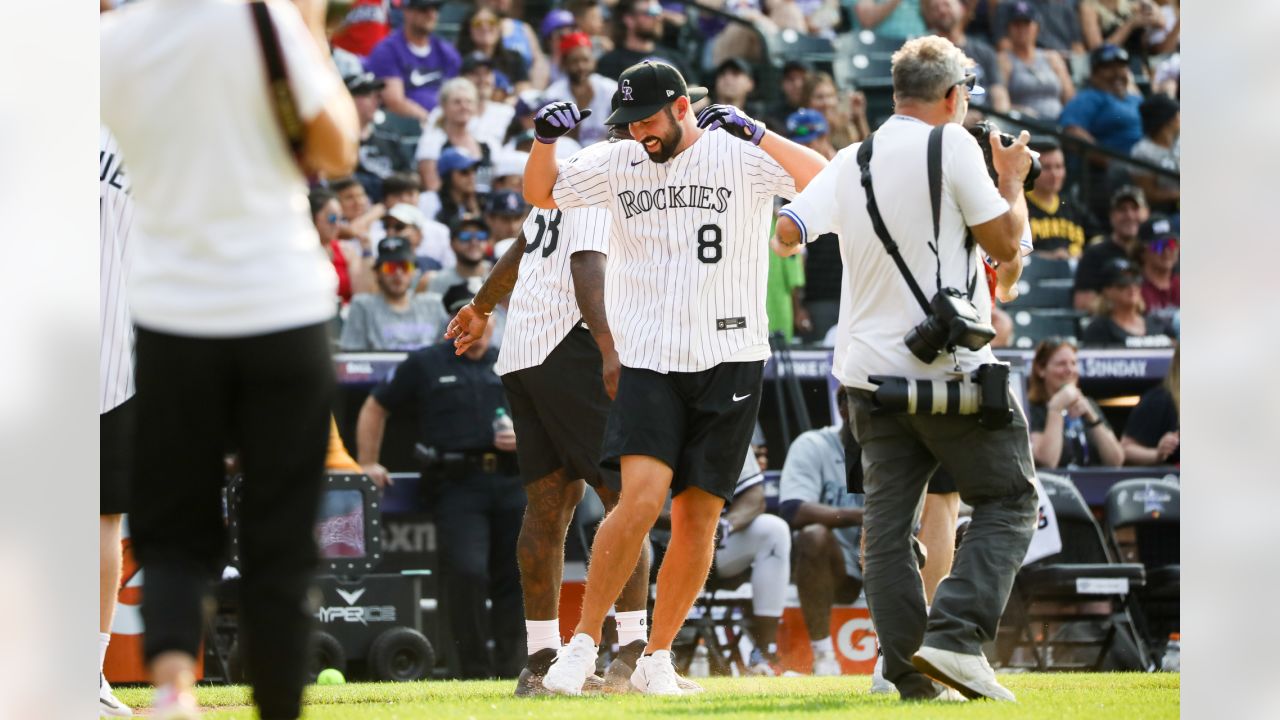 Inside the 2021 MLB All-Star Celebrity Softball Game with Von Miller and  Brandon McManus