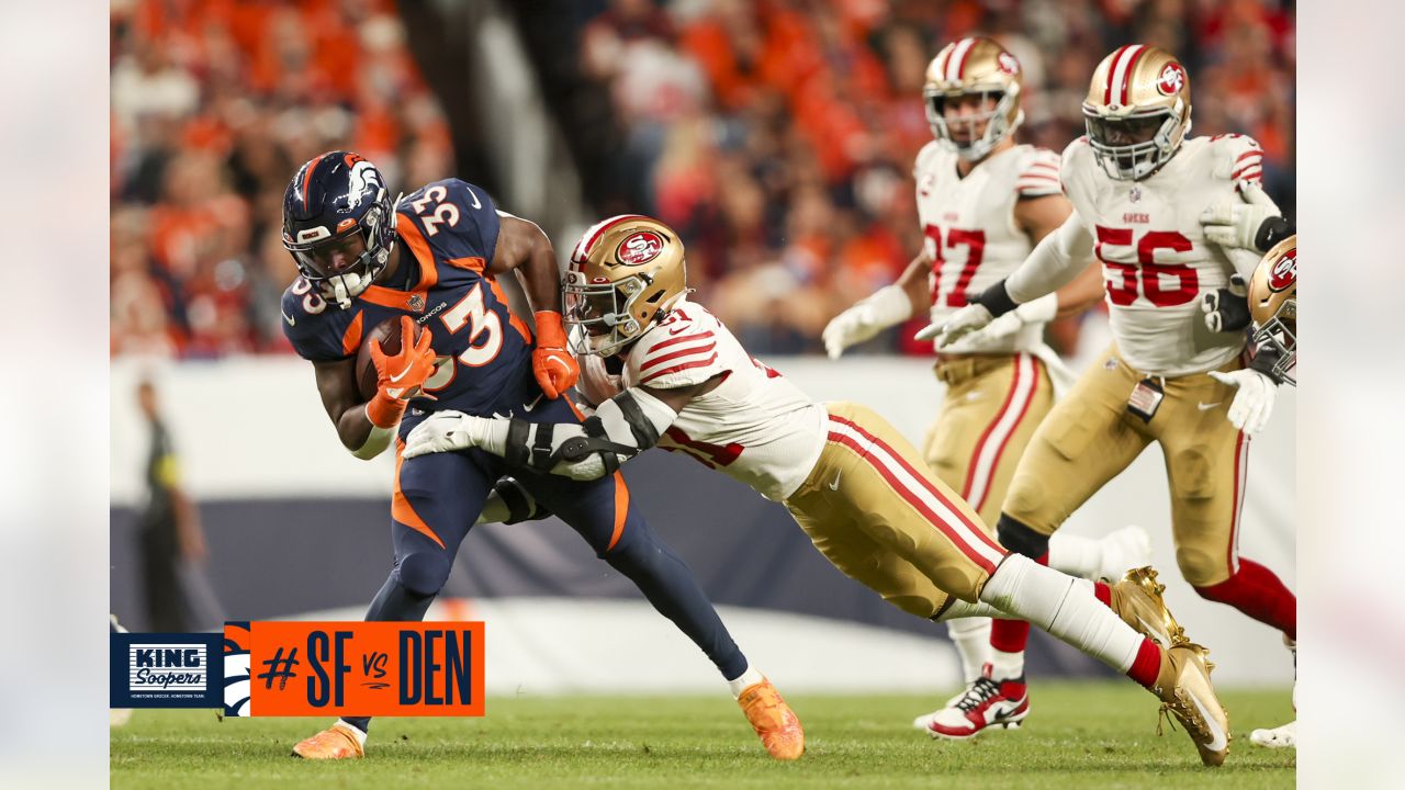 American Football - NFL - San Francisco 49ers v Denver Broncos - Wembley  Stadium Stock Photo - Alamy