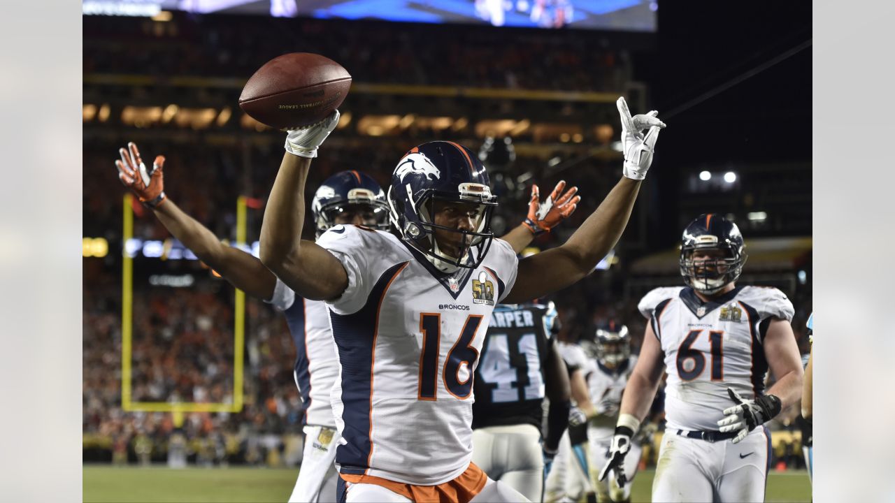 Peyton Manning Denver Broncos Unsigned Super Bowl 50