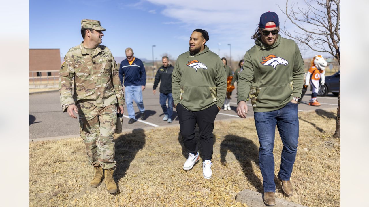 Photos: Broncos welcome military service members for 2022 Salute to Service  game