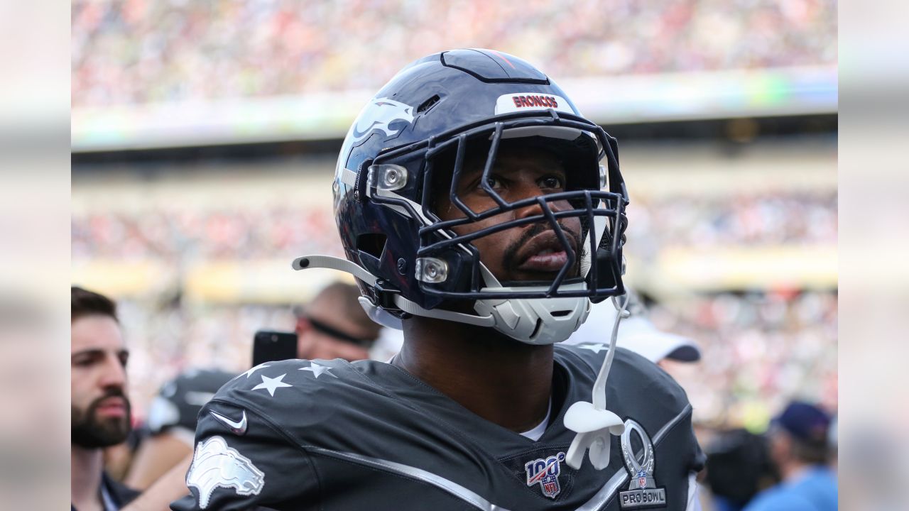 Von Miller, Courtland Sutton hit the field at 2020 Pro Bowl