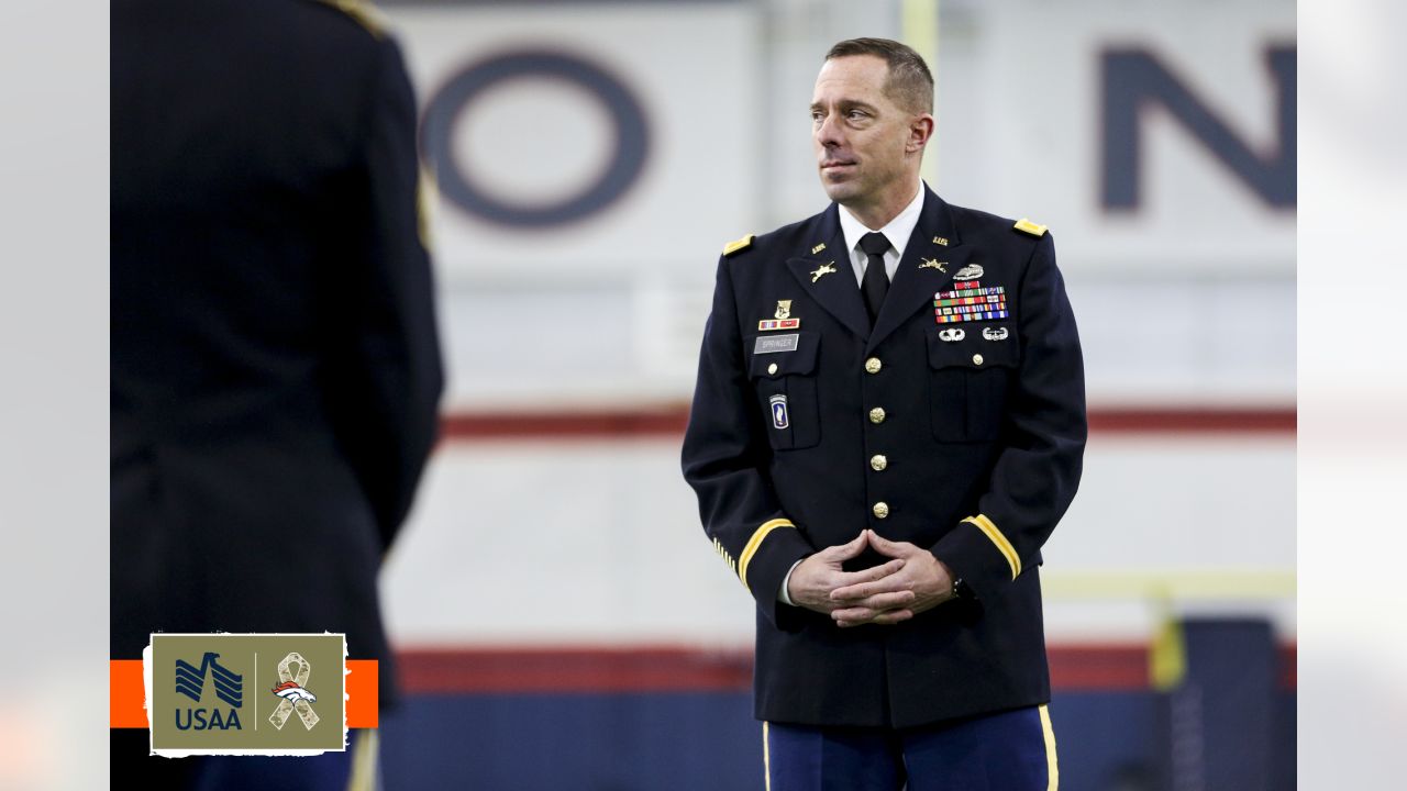 Photos: Broncos welcome military service members for 2022 Salute