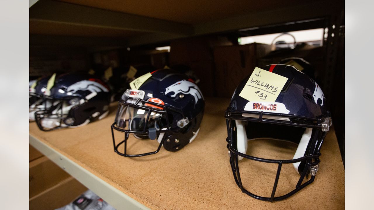 Gut Reaction: Broncos Unveil New 'Snowcapped' Alternate Helmet