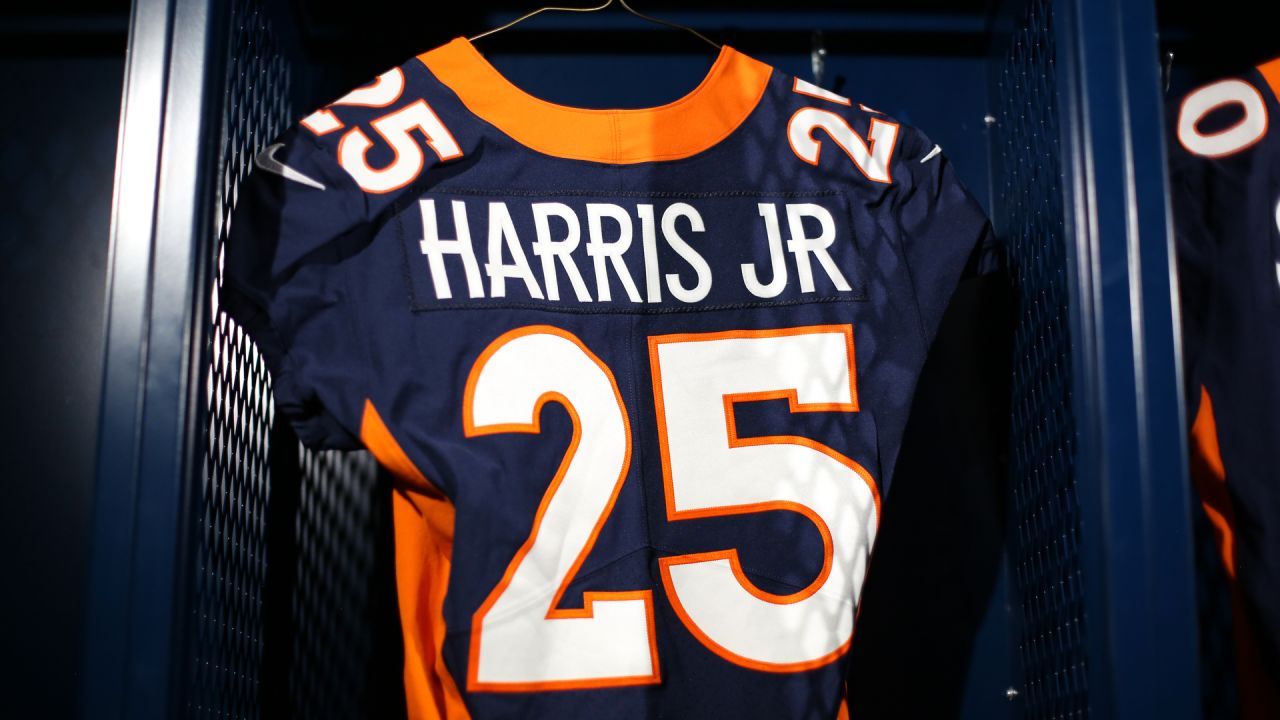 A sneak peek at the Broncos' alternate jerseys for #TENvsDEN