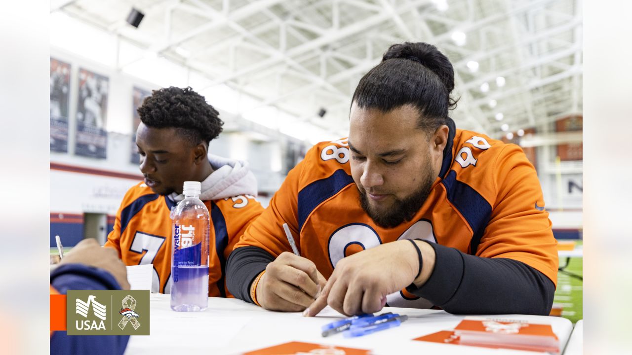 Photos: Broncos welcome military service members for 2022 Salute