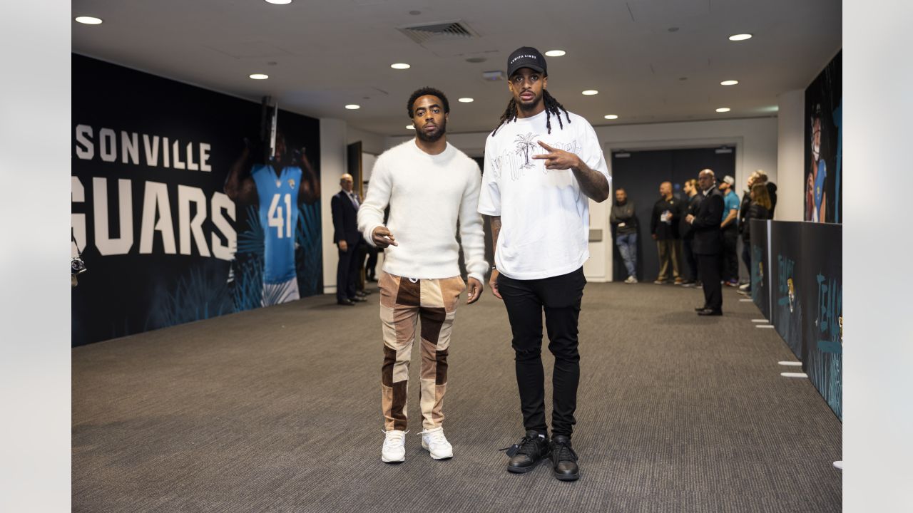 Arrival Style: The best of the Broncos' pregame fashion before taking on  the Jaguars in London