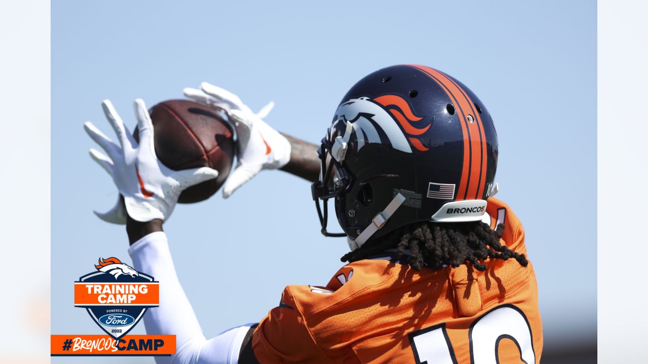 Instant reaction to the Denver Broncos unveiling their new helmet & ranking  training camp storylines 