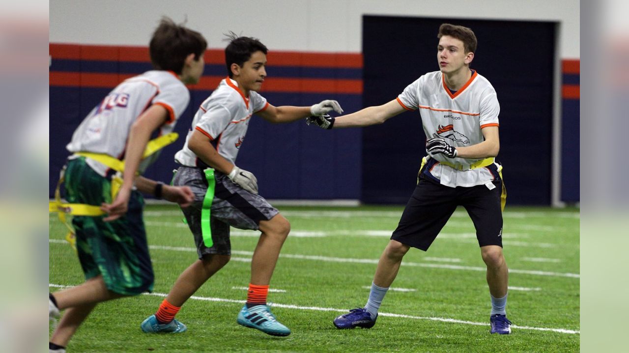 BRONCOS TO HOST SECOND-ANNUAL FREE FLAG FOOTBALL FESTIVAL ON SATURDAY AT  UCHEALTH TRAINING CENTER'S PAT BOWLEN FIELDHOUSE - Back Sports Page