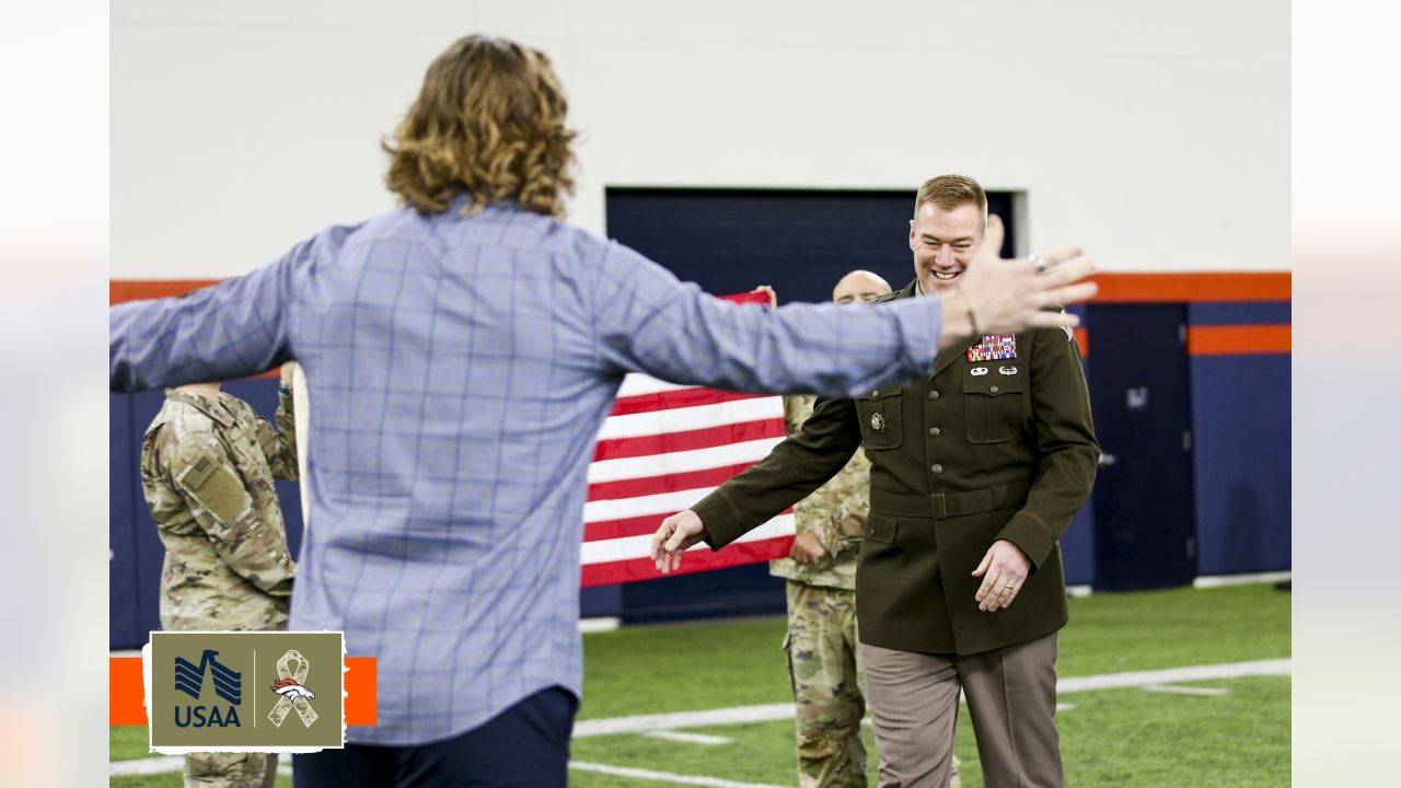 Broncos TE Andrew Beck wins NFL's Salute to Service Award - The San Diego  Union-Tribune