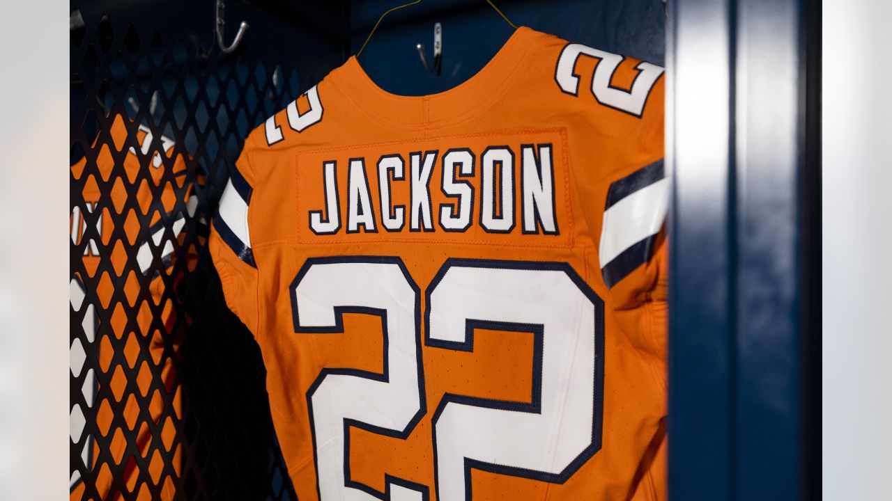 Photos: A sneak peek at the Broncos' Color Rush jerseys for Week 11 with  Pat Surtain II