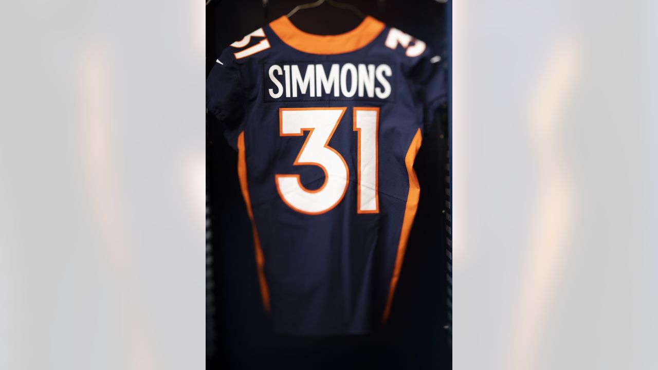 A sneak peek at the Broncos' alternate jerseys for #TENvsDEN