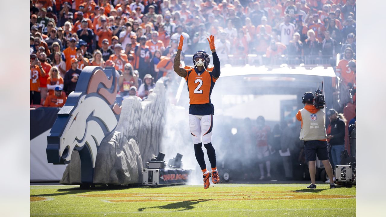 Denver, USA. October 23, 2022: Denver Broncos cornerback Pat