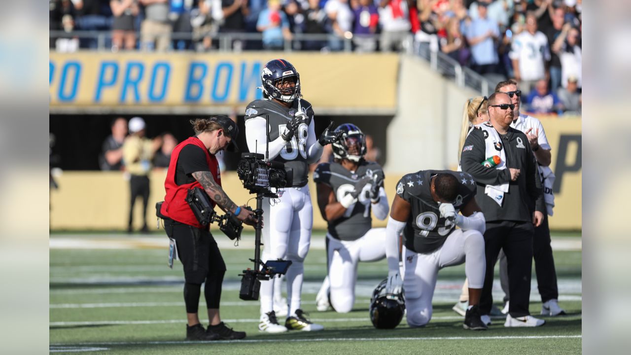 Von Miller, Courtland Sutton hit the field at 2020 Pro Bowl