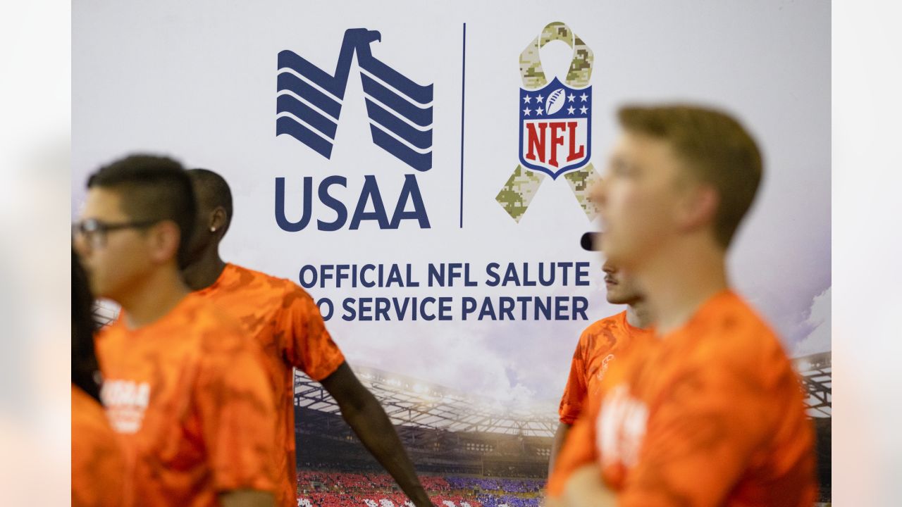 Photos: Broncos welcome military service members for 2022 Salute to Service  game