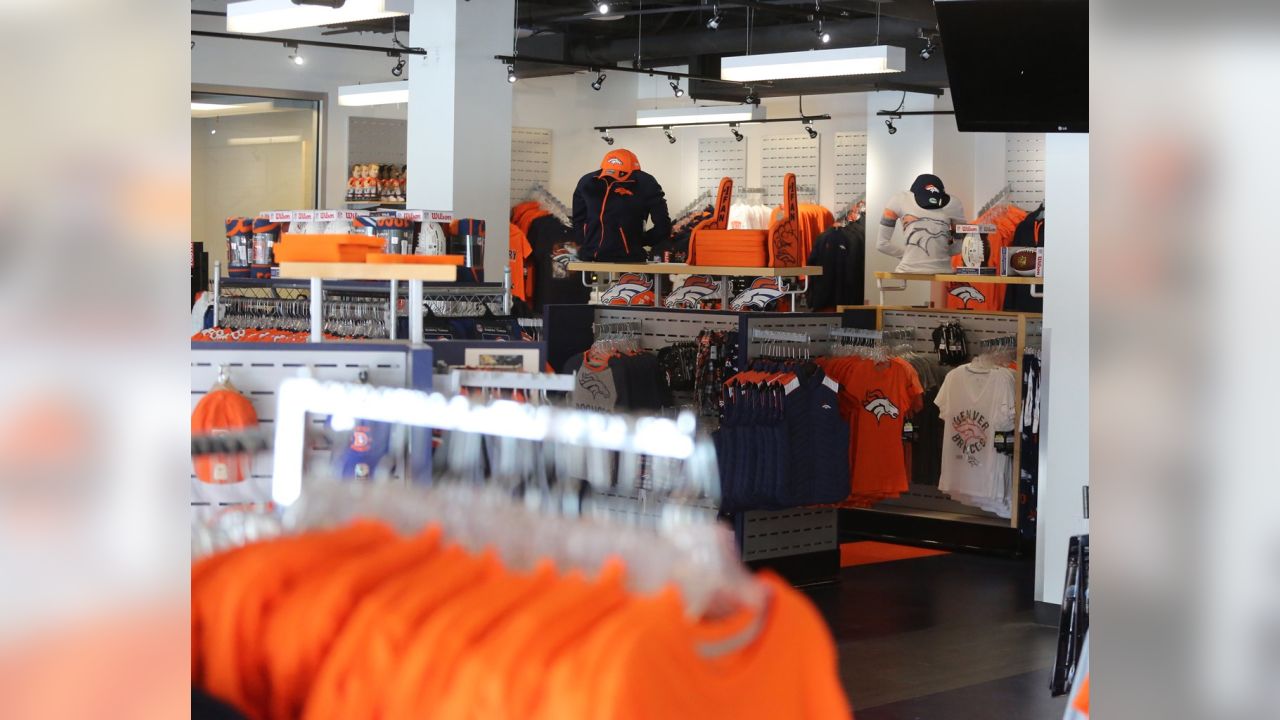 Denver Broncos Team Shop in NFL Fan Shop 