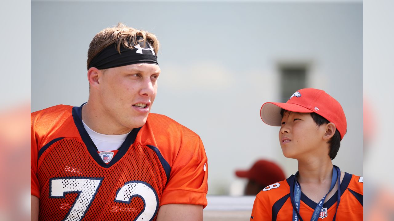 Denver Broncos left tackle Garett Bolles uses his rough childhood and  upbringing as motivation to mentor kids impacted by the juvenile justice  system in Arapahoe County, Colorado