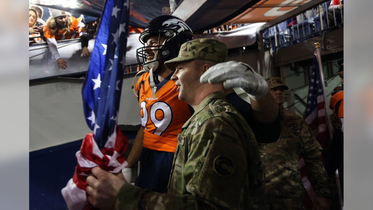 Shots of the Game: Broncos celebrate Salute to Service