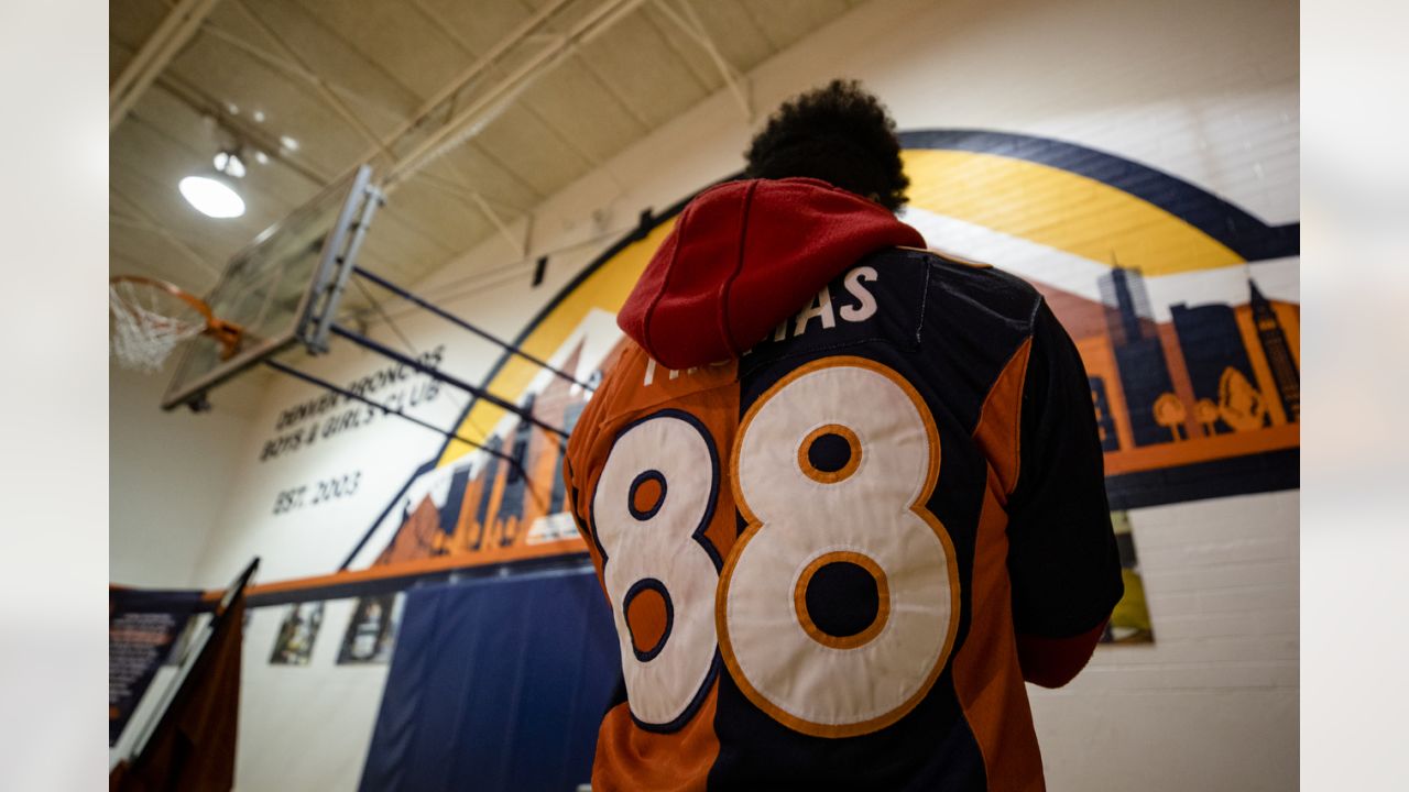 Emmanuel Sanders honors former Broncos teammate Demaryius Thomas with jersey  donation to Boys & Girls Club