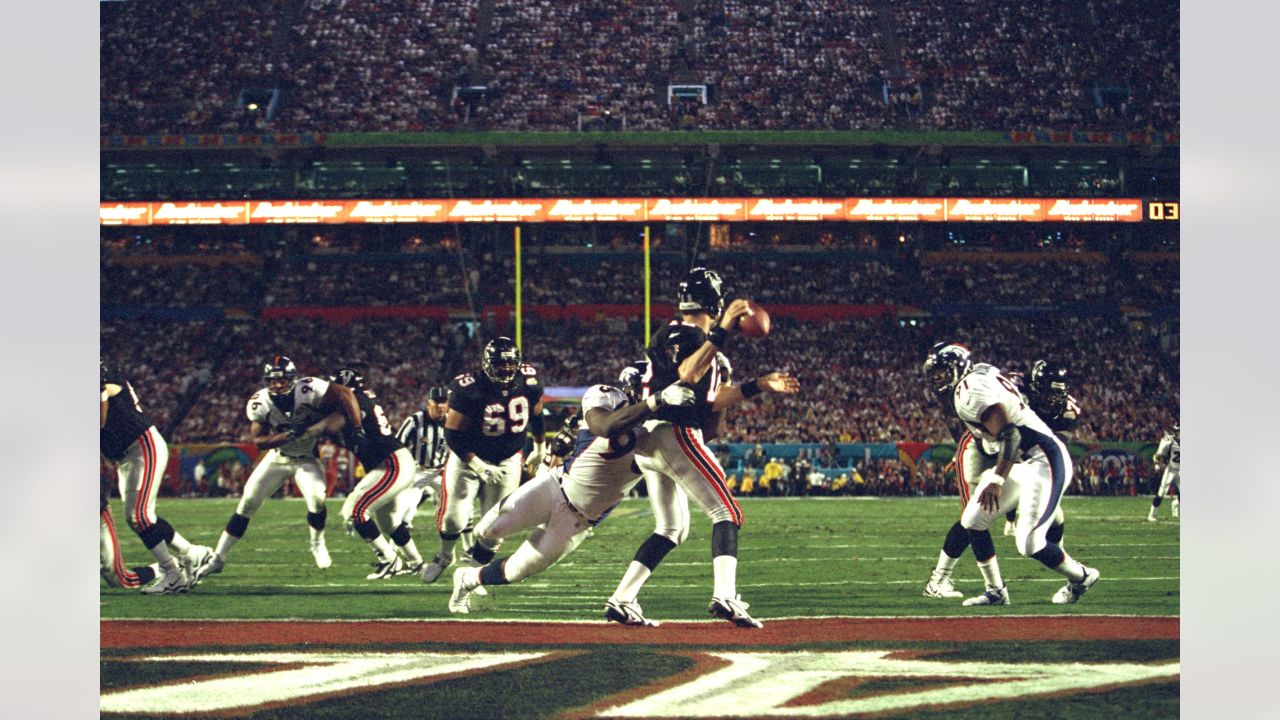 Denver Broncos Vs Atlanta Falcons - Super Bowl XXXIII Match-up 8 x 10  Photo