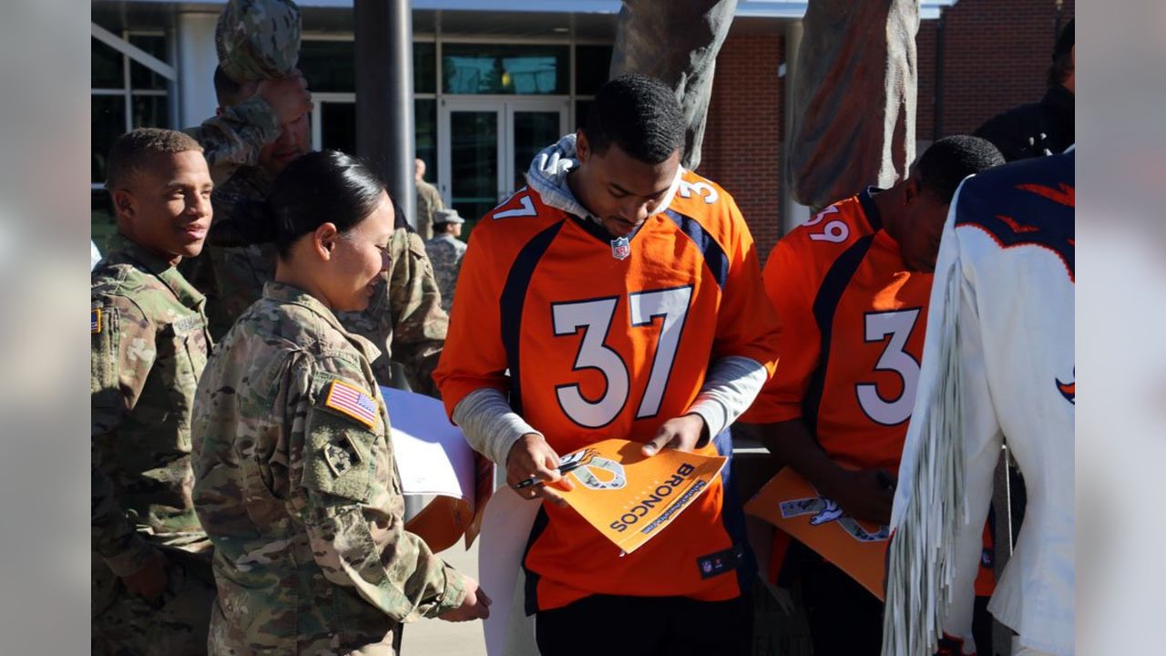 AFSPC participates in military combine hosted by Denver Broncos, USAA >  Buckley Space Force Base > Article Display