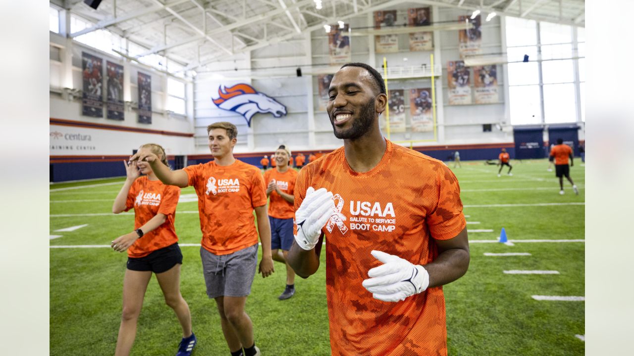 Broncos x USAA Salute to Service Boot Camp