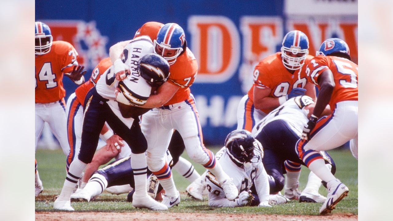 Karl Mecklenburg of the Denver Broncos looks on circa 1980s. News