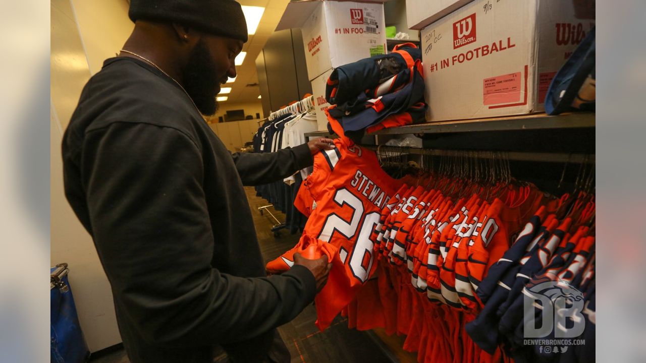 Broncos prepare for Thursday night's Nike Color Rush game