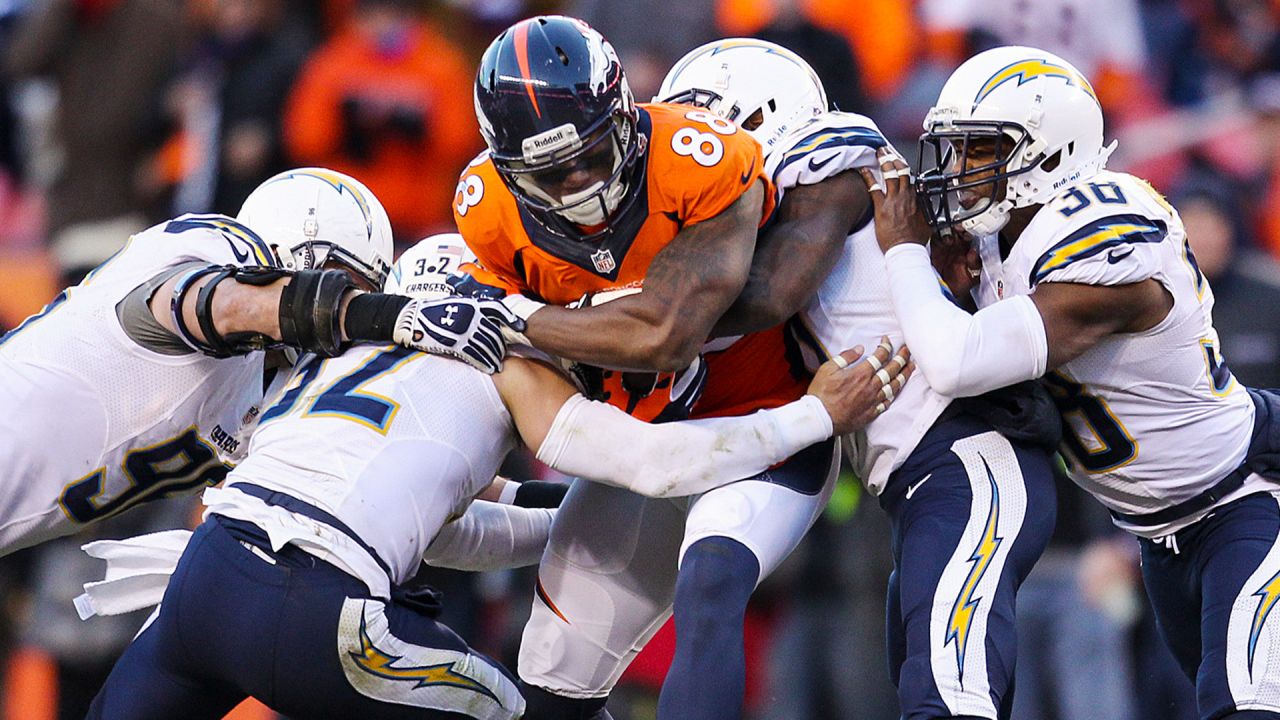 Throwing it back: Photos of the Broncos' only playoff game vs. the Chargers