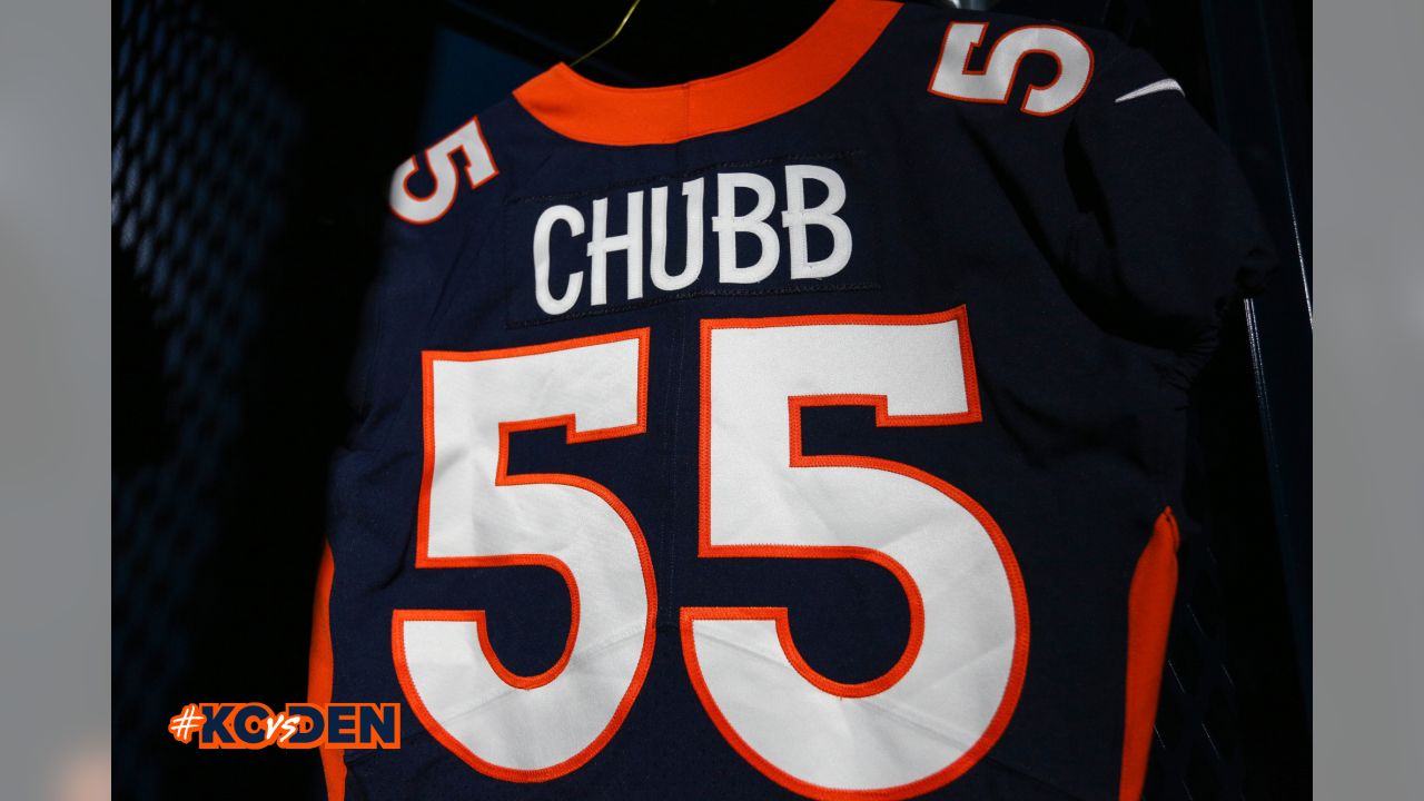 Broncos to wear navy jerseys vs. Raiders and Chiefs, will don