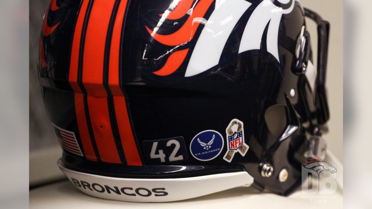 Salute to Service: The stories behind the Broncos' helmet stickers