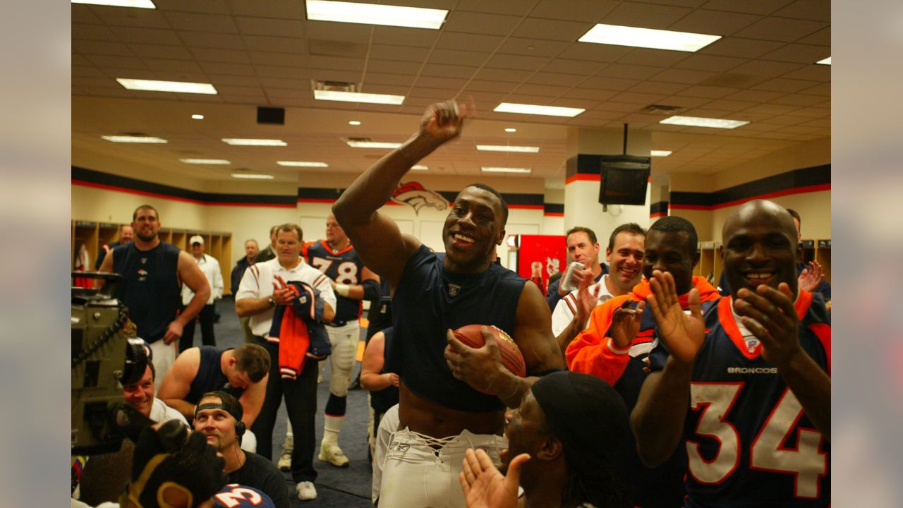 Denver, USA. October 23, 2022: Former Bronco Shannon Sharpe walks