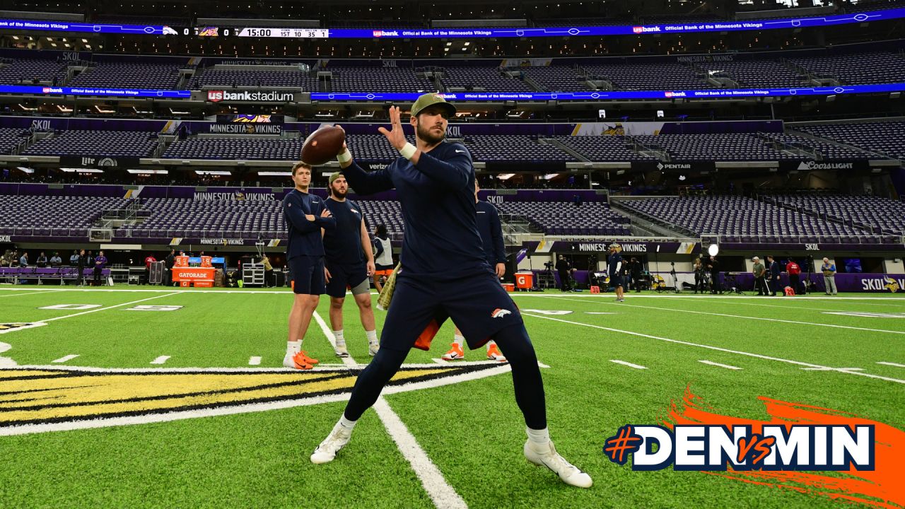 From the locker room to the field: Vikings vs. Broncos