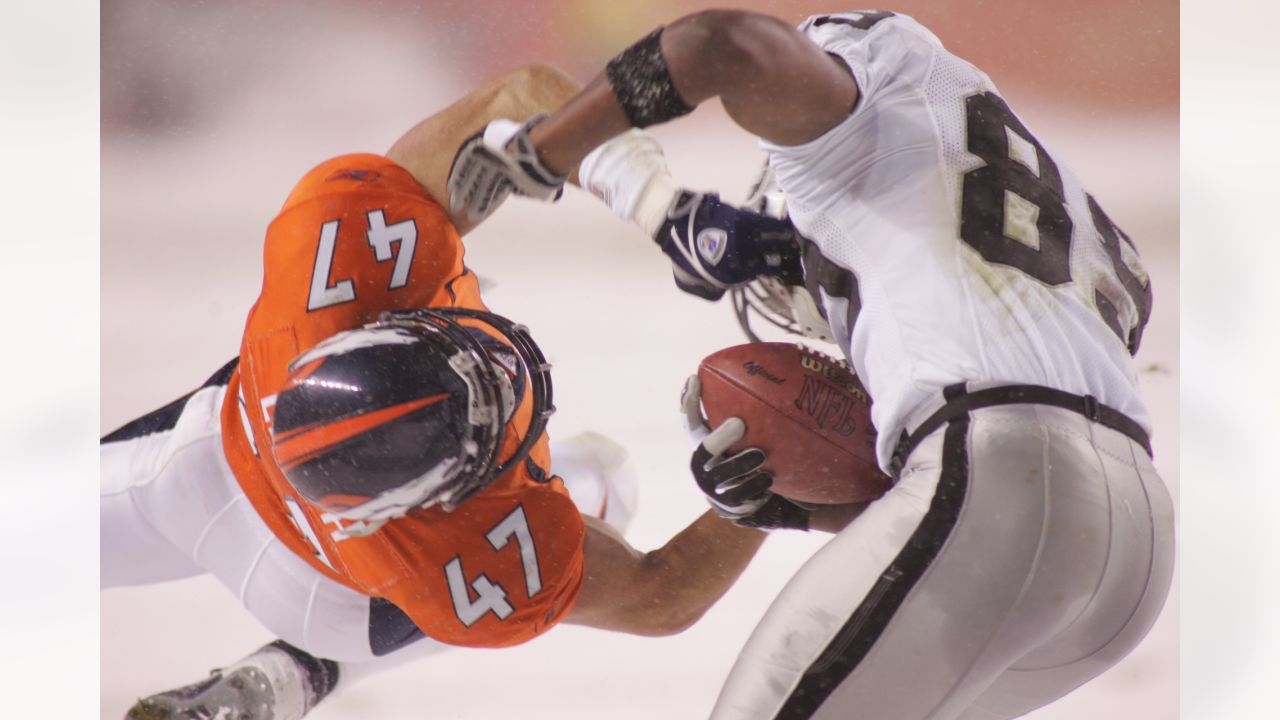 Denver Broncos' safety John Lynch in action during a game versus