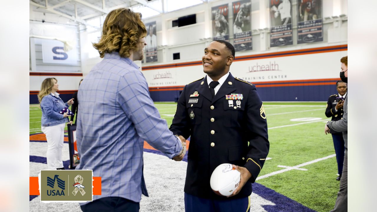 Broncos Andrew Beck Wins NFL's Salute To Service Award - CBS Colorado