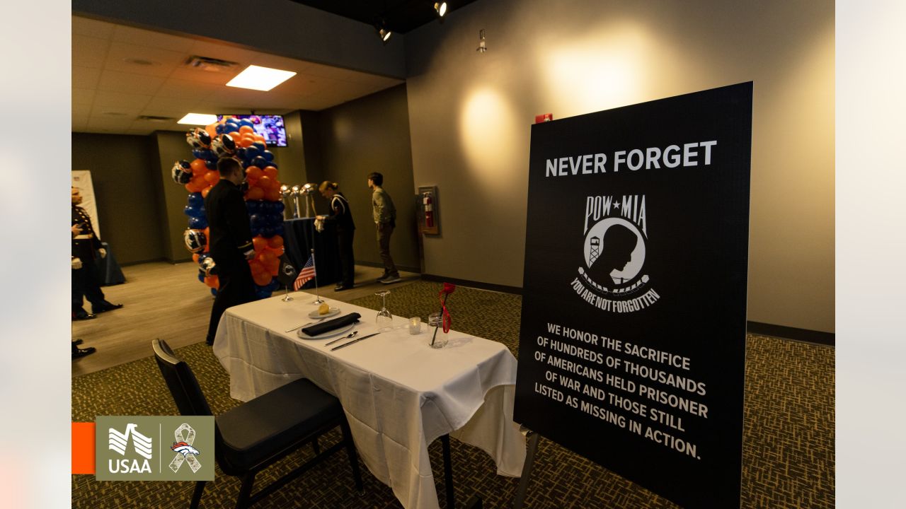 Photos: Broncos welcome military service members for 2022 Salute