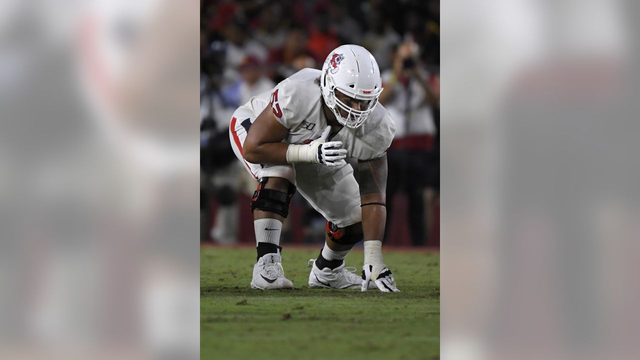 Round 6 - Pick 2: Netane Muti, OG, Fresno State (Denver Broncos