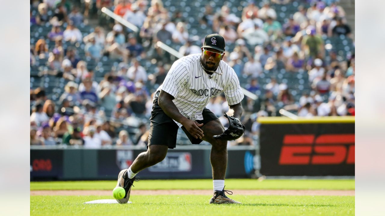 Inside the 2021 MLB All-Star Celebrity Softball Game with Von Miller and  Brandon McManus