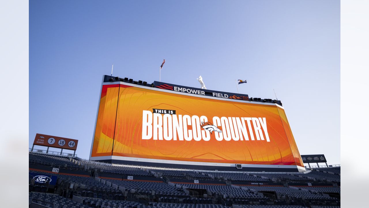 Broncos' Empower Field gets new scoreboard, team store, suites